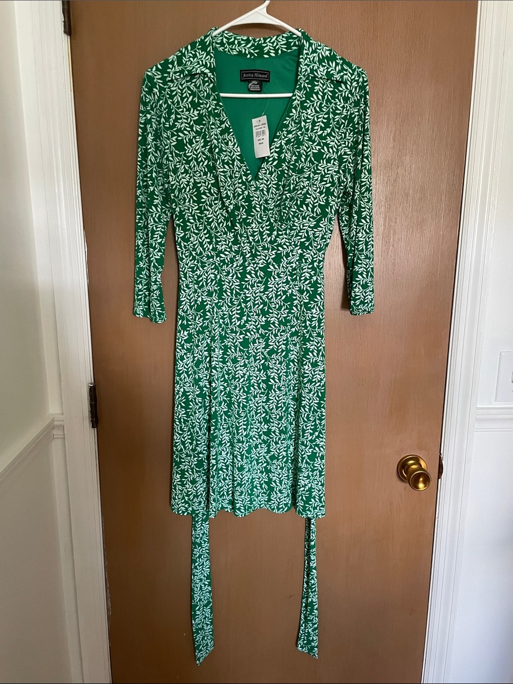 Jessica Howard Floral Wrap Dress